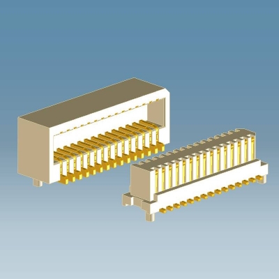 0.8mm單槽側(cè)插板對(duì)板連接器